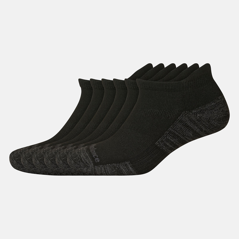 Performance Cushion Low Cut Tab Socks 6 Pack / New Balance Women|Men