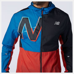 Printed Impact Run Light Pack Jacket / New Balance Men