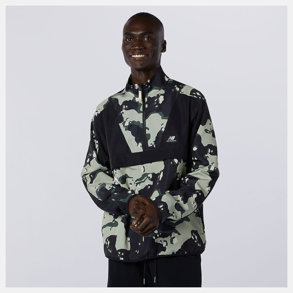 NB Essentials Camo Anorak / New Balance Men