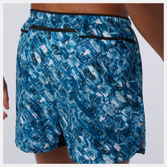 NYC Marathon Printed Impact Run 5 Inch Short / New Balance Men