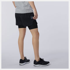 Q Speed Fuel 2 in 1 5 Inch Short / New Balance Men