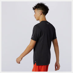 Printed Impact Run Short Sleeve / New Balance Men