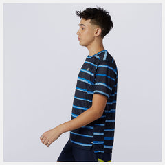Printed Impact Run Short Sleeve / New Balance Men