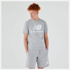 Essentials Stacked Logo Tee / New Balance Men