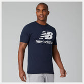 Essentials Stacked Logo Tee / New Balance Men