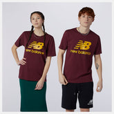Essentials Stacked Logo Tee / New Balance Men