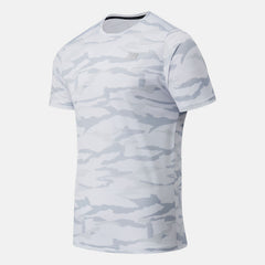 Printed Accelerate Short Sleeve / New Balance Men