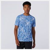 NYC Marathon Printed Impact Run Short Sleeve / New Balance Men