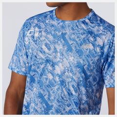 NYC Marathon Printed Impact Run Short Sleeve / New Balance Men