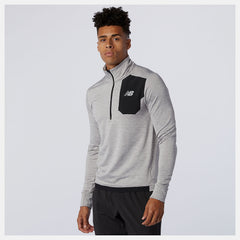 NB Heat Grid Half Zip / New Balance Men