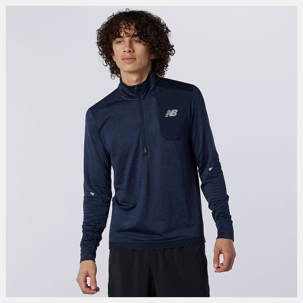 NB Heat Grid Half Zip / New Balance Men