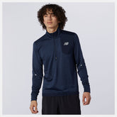 NB Heat Grid Half Zip / New Balance Men