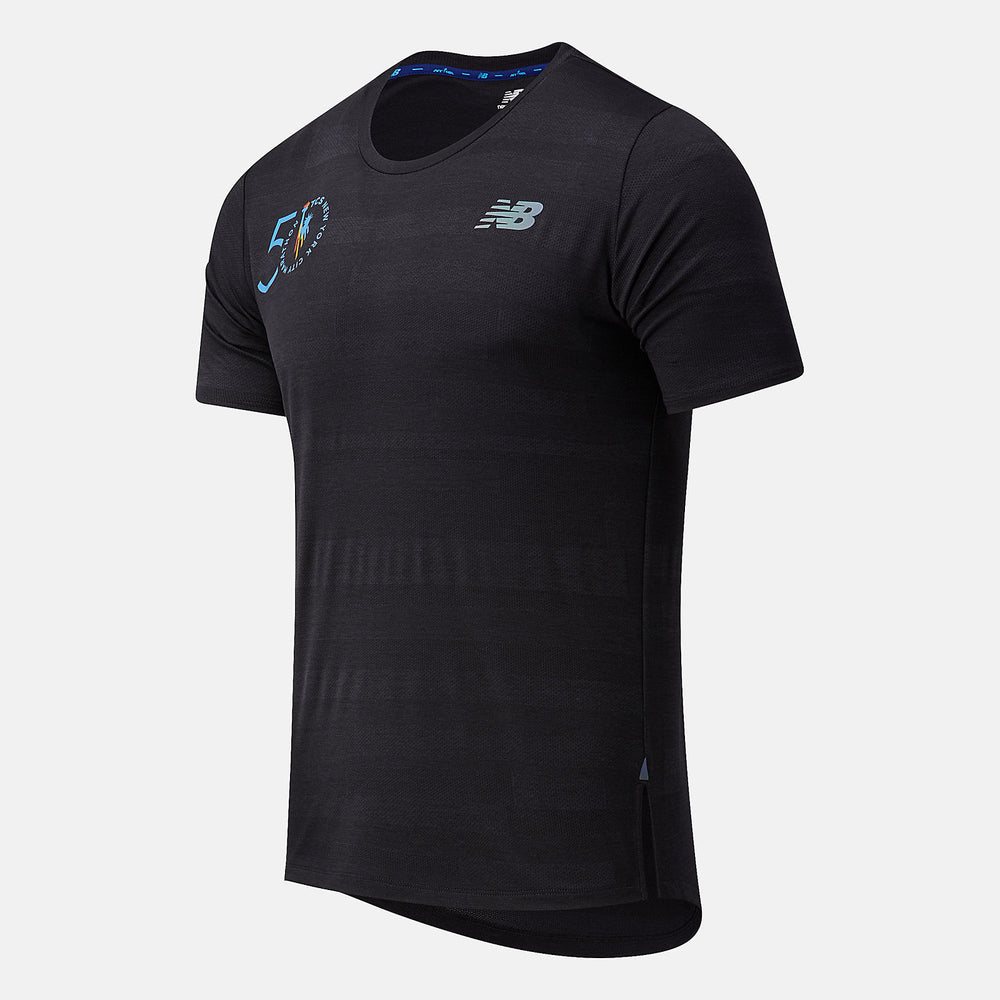 NYC Marathon Q Speed Fuel Jacquard Short Sleeve / New Balance Men