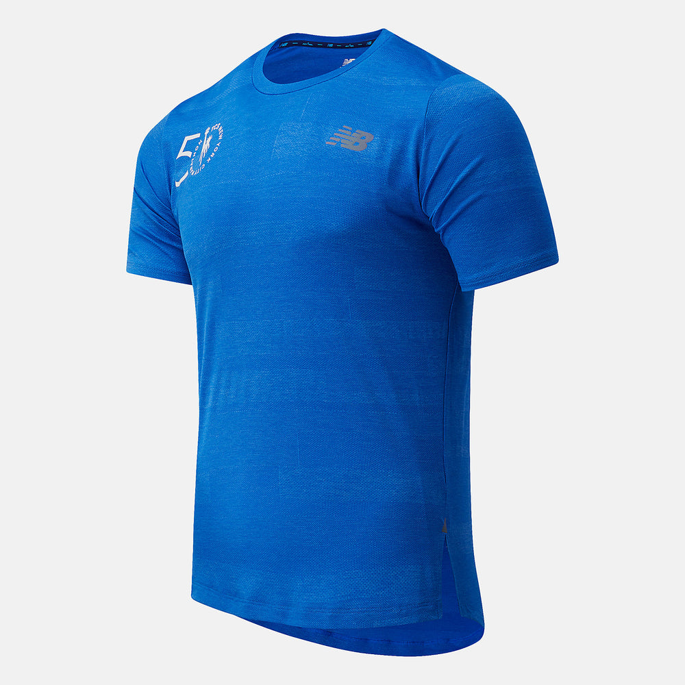 NYC Marathon Q Speed Fuel Jacquard Short Sleeve / New Balance Men