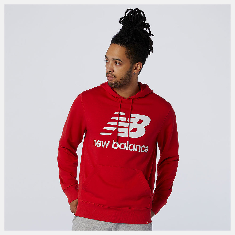 NB Essentials Stacked Logo Po Hoodie / New Balance Men