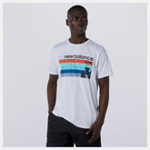 Graphic Heathertech Tee / New Balance Men