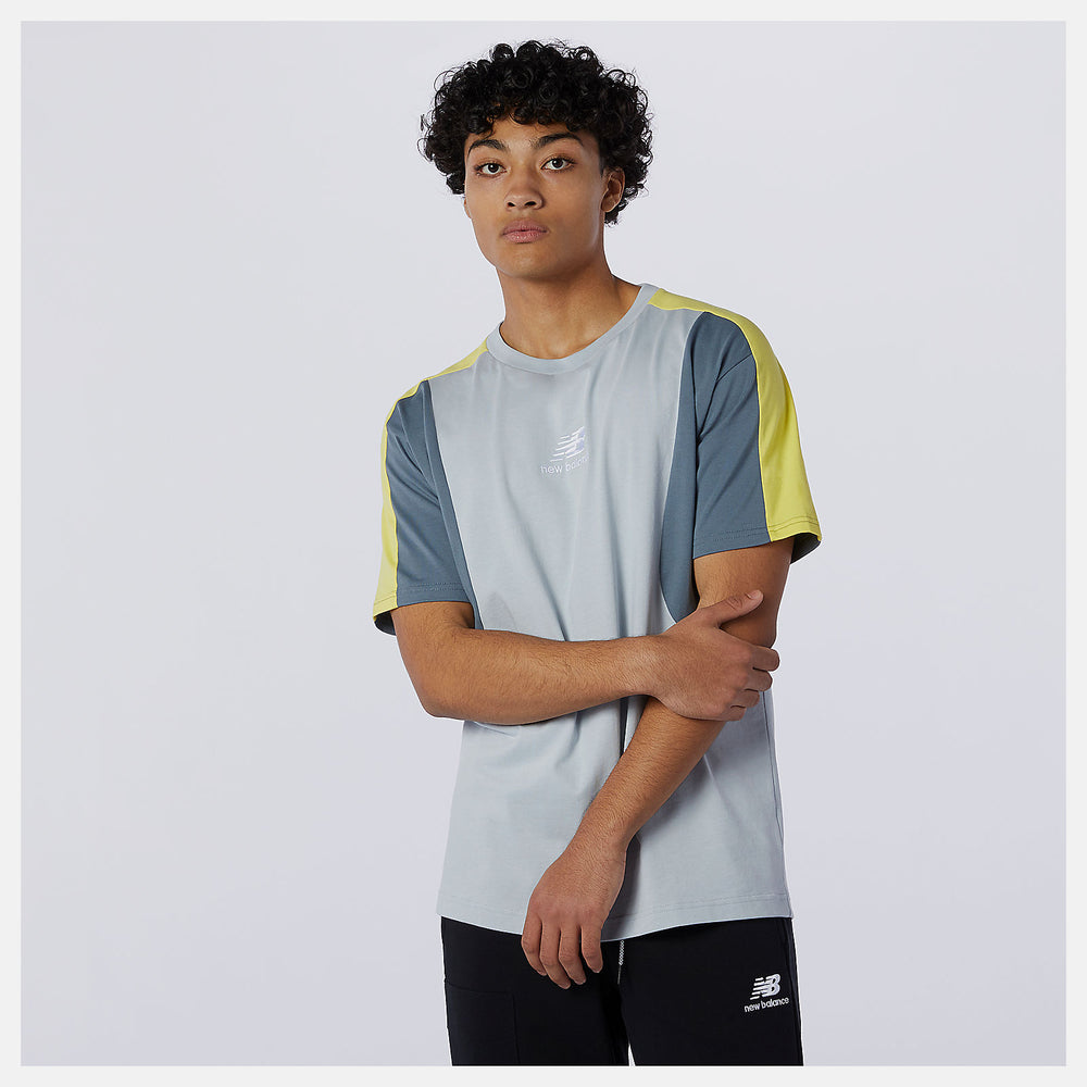 NB Athletics Color Block Tee / New Balance Men
