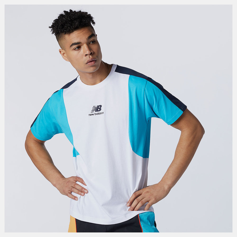 NB Athletics Color Block Tee / New Balance Men