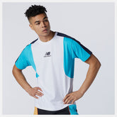 NB Athletics Color Block Tee / New Balance Men