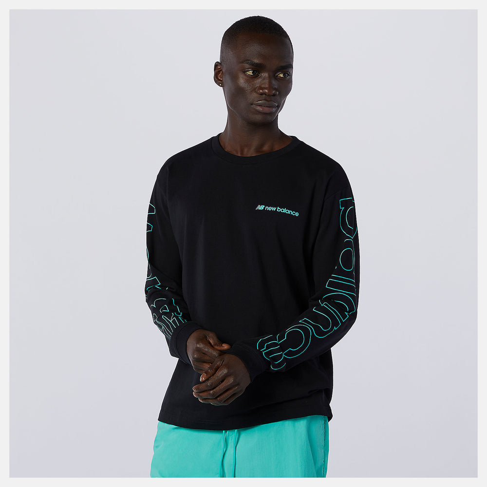 NB Sport Style Optiks Longsleeve Tee / New Balance Men