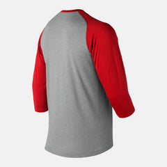 3/4 Baseball Raglan Top / New Balance Men