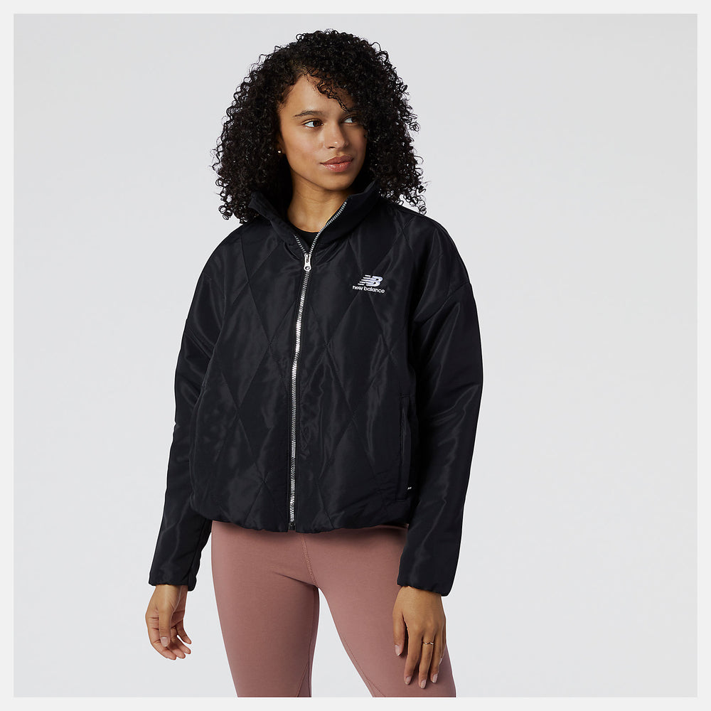 NB Athletics Argyle Quilted Jacket / New Balance Women