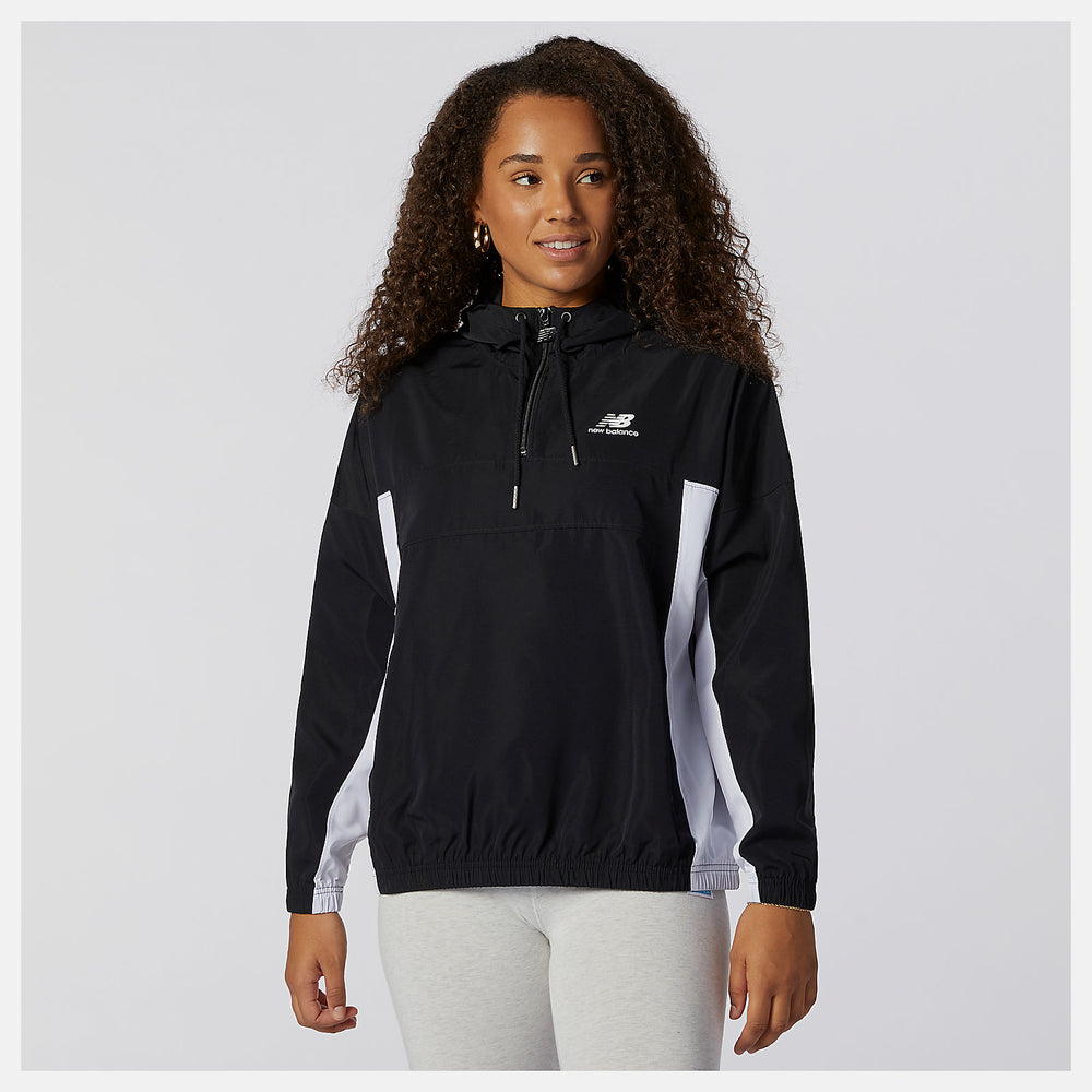 NB Essentials Windbreaker Anorak Jacket / New Balance Women