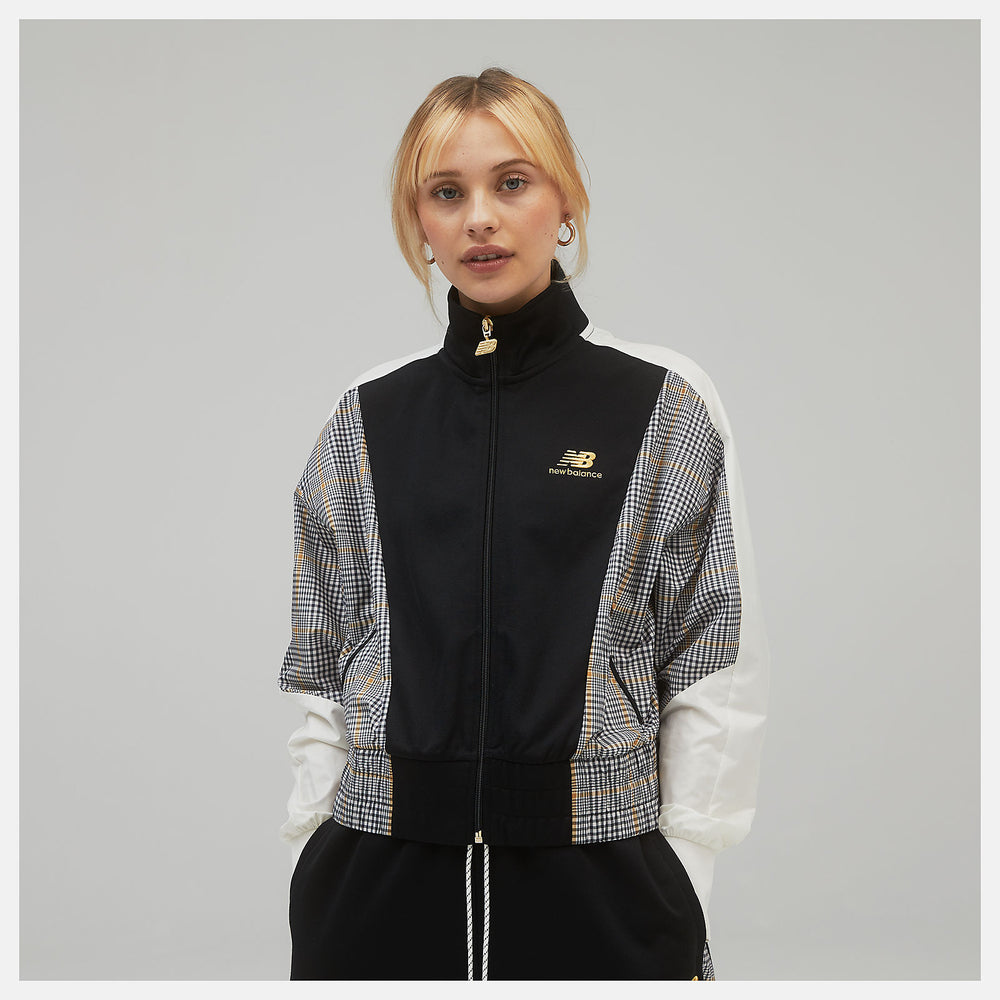 NB Athletics Higher Learning Stripe Track Jacket / New Balance Women