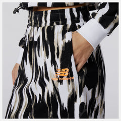 NB Athletics Collide Printed Terry Skirt / New Balance Women