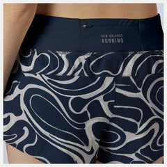 Printed Impact Run Short 3 Inch / New Balance Women