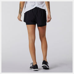 Relentless 2 In 1 Short / New Balance Women