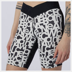 Relentless Printed Fitted Short / New Balance Women