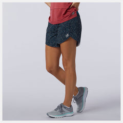 Printed Impact Run 5 inch Short / New Balance Women