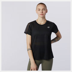 Impact Run Short Sleeve / New Balance Women