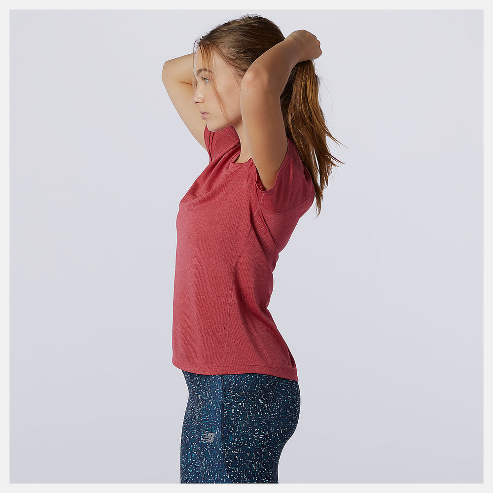 Impact Run Short Sleeve / New Balance Women