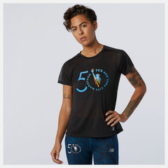 NYC Marathon Impact Run Short Sleeve / New Balance Women
