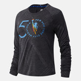 NYC Marathon Q Speed Fuel Jacquard Long Sleeve / New Balance Women