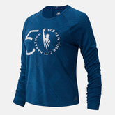 NYC Marathon Q Speed Fuel Jacquard Long Sleeve / New Balance Women