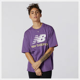 NB Essentials Stacked Logo Tee / New Balance Women