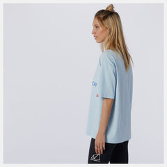 NB Essentials Stacked Logo Tee / New Balance Women