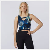 Transform NBSleek Printed Crop Top / New Balance Women