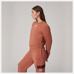 Bandier Fleece Crew / New Balance Women