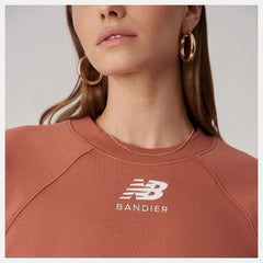 Bandier Fleece Crew / New Balance Women
