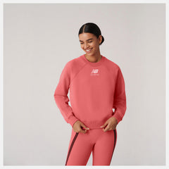 Bandier Fleece Crew / New Balance Women