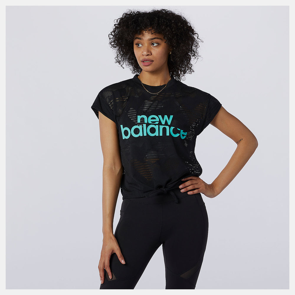 Achiever Collide Open Mesh Tee / New Balance Women