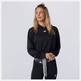 Relentless Cinched Hem Hoodie / New Balance Women