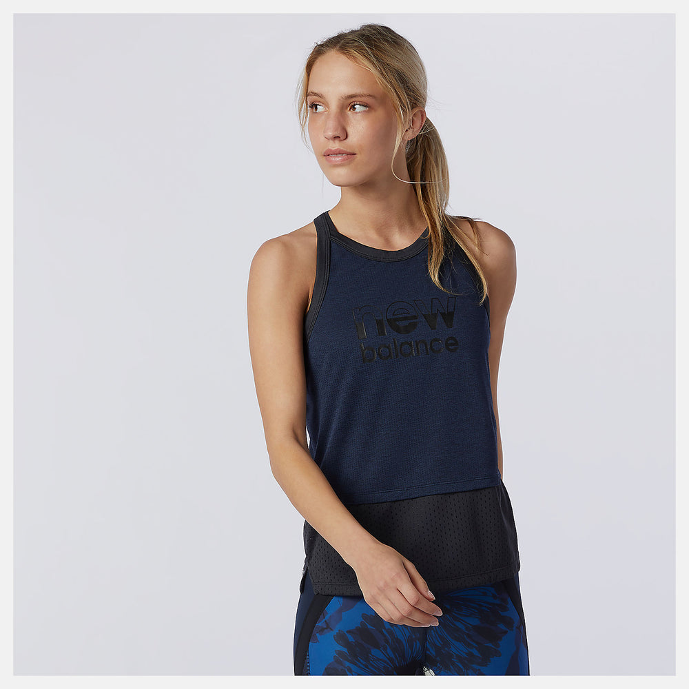 Printed Impact Run Hybrid Tank / New Balance Women