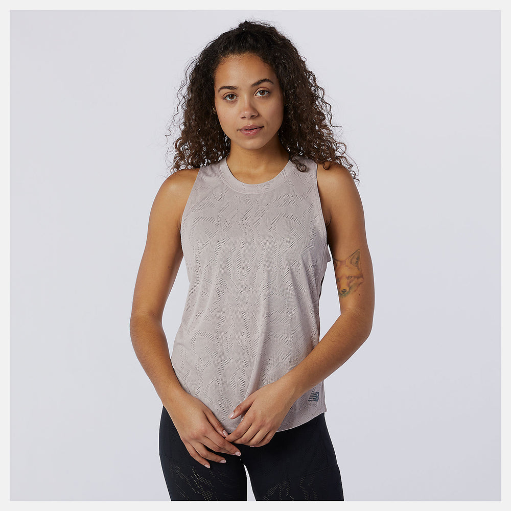 Q Speed Fuel Jacquard Tank / New Balance Women