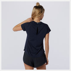 Q Speed Fuel Jacquard Short Sleeve / New Balance Women