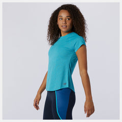 Q Speed Fuel Jacquard Short Sleeve / New Balance Women